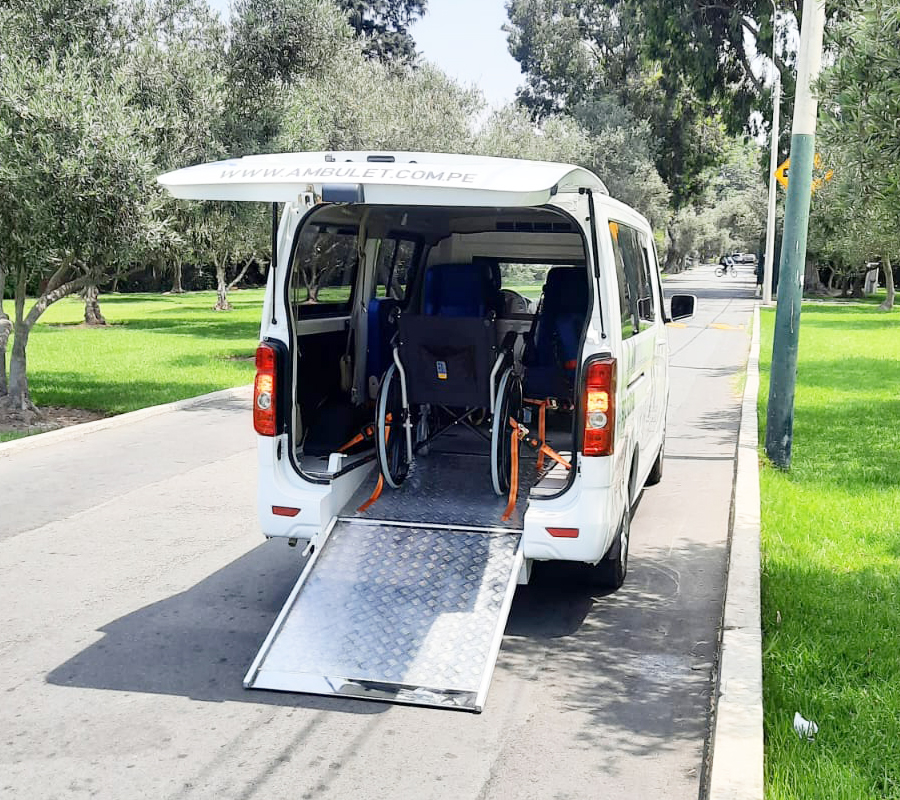 Transporte adaptado para personas con silla de ruedas en Lima