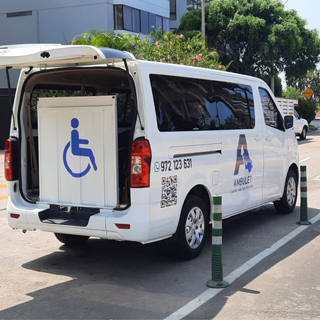 Transporte adaptado para personas con movilidad reducida en Lima