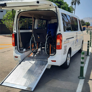 Transporte adaptado para personas con movilidad reducida en Lima